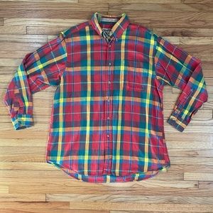 East Island - Colorful Plaid Button-down